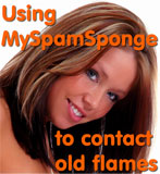 Using MySpamSponge to contact old flames